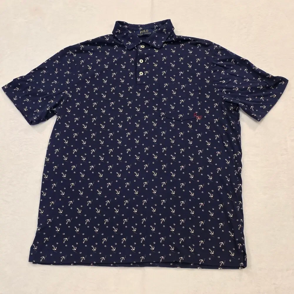 Polo Ralph Lauren Boat Anchors Mens Medium